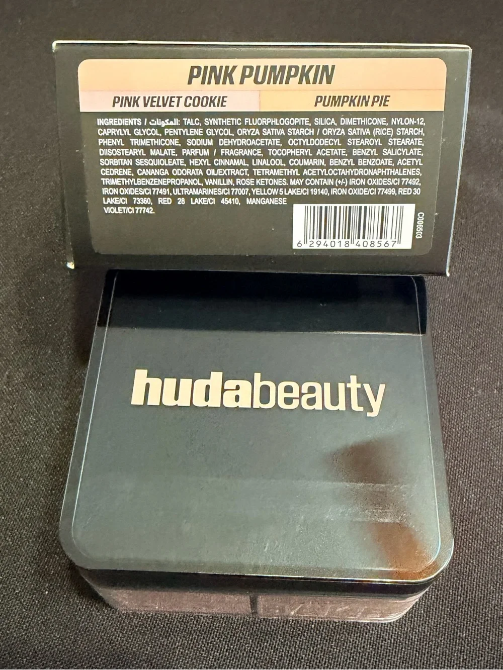 Huda Beauty Easy Bake Duo Loose Powder - Pink Pumpkin New FullSz
